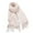 White, variant on ZQUUVOU Women's Scarfs Cute Scarf With Polka Dots Soft Feel Scarf Winter Warm Large Scarves Olive Green