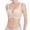 Beige, variant on Comfortable Seamless Full Coverage Bra For Women Wireless Bras With Soft Support Regular And Plus Size Staples Bra