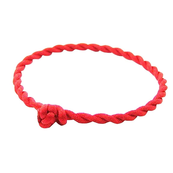 WSTEER Women Red Rope Thread String Bracelet Braided Charms Adjustable Bracelet for Couples