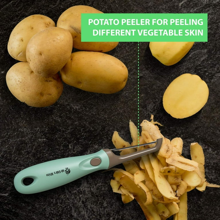 ZPCTECHGO Stainless Steel Peeler, Vegetable Peeler with Potato Eye, Carrot Potato Peeler Kitchen Tool, Fruit Peeler with Bottle Opener, Trio Peeler Set