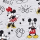 thumbnail image 4 of Vestido de skater Disney Mickey Mouse Minnie Mouse para niña 4T gris, 4 of 7