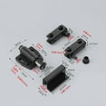 thumbnail image 5 of WE-POLUJ Single Head Magnetic Catches Glass Door Hinge Clamp Push To Open Touch Latches Magnetic Suction Furniture Hardware, 5 of 9