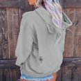 thumbnail image 3 of Women‘s Halloween Hoodies in Pumpkin Patterns with Long Sleeves, 3 of 5