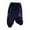 Blue, variant on Infant Boys Pants With Curved Stripe Print Fall Kids Trousers Elastic Waist Soft Joggers Active