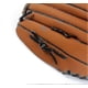 thumbnail image 4 of Guantes de béisbol para niños, adolescentes, jóvenes y adultos, de cuero duradero, manopla de béisbol y softbol, color rosa, 10,5 pulgadas, 4 of 5