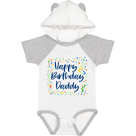 Happy Birthday Daddy Baby Bodysuit