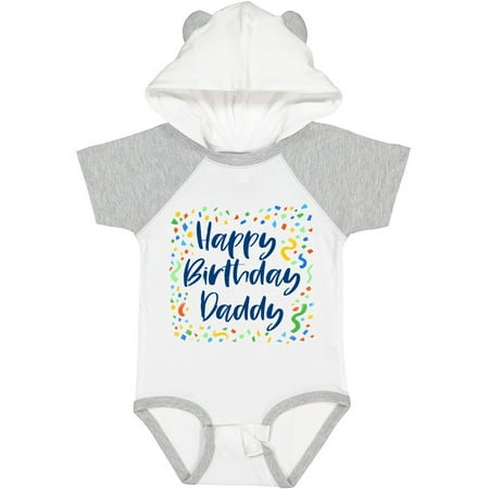 

Inktastic Happy Birthday Daddy Gift Baby Boy or Baby Girl Bodysuit