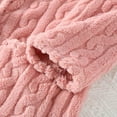 thumbnail image 6 of Cqxid525 Summer clearance sale! Womens Robe Lightweight Womens Long Fleece Robe Fuzzy Cozy Warm Bathrobe Shawl Collar Spa Robe Laddies Textured House Coat Soft Ladies Sleepwear, 6 of 7