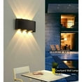 thumbnail image 4 of Lámpara de pared LED para interior y exterior, moderna, de 6 W, de aluminio, resistente al agua IP65, 4 of 5