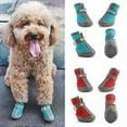 thumbnail image 6 of Pet Artist Dog Walking Shoes Anti-slip Winter Pet Boots Reflective Waterproof Warm Booties, 6 of 6