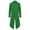 Green, variant on iiniim Men's Swallow-Tailed Coat Jacket Gothic Brocade Frock Uniforms Black S