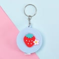 thumbnail image 3 of CAROOTU Mignon Bande Mini-Mesure avec Porte-Clés Multifonctions Portable Doux et Rétractable pour, 3 of 7