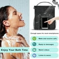 thumbnail image 5 of Gnmfd Large Capacity Hanging Mesh Shower Tote Bag Portable Toiletry Organizer, Bathroom Organizers and Storage with Wet Dry Separation, Travel Gym Bathing Bag, 11"x9.8"x5.9", 5 of 6