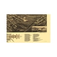 thumbnail image 2 of Historic Panoramic View - Butte Montana - Stoner 1884 - Vintage Wall Art, 2 of 4