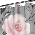 thumbnail image 4 of Waterproof Pioneer Shower Curtain 72x84 Inch Polyester Unique Cute Floral Shower Curtain for Bathroom Hotel Home Decor with 12 Plastic Hooks, 4 of 5