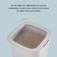 thumbnail image 4 of Injueey Minimalist Trash With Opening Office Minimalist Trash Convenient Can Household Trash Trash Trash Dustbins Trash Suministros de limpieza para el hogar verde 8L, 4 of 6