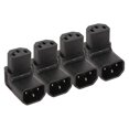 thumbnail image 1 of 4pcs IEC320 C14 to IEC320 C13 Power Adapter Professional C14 to C13 Power Plug Adapter for UPS PDU Server Computer Socket, 1 of 5