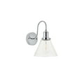 thumbnail image 3 of Histoire 1 light chrome Wall Sconce, 3 of 11