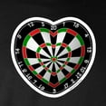 thumbnail image 3 of CafePress - Dart Love Long Sleeve Dark T Shirt - Long Sleeve Dark T-Shirt, 3 of 4