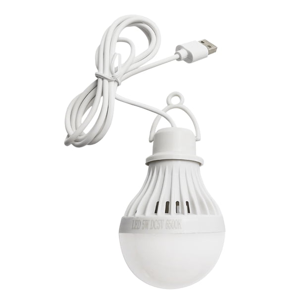 Lámpara de lectura de emergencia con bombilla LED para carpa portátil con luz de camping (7W)