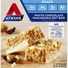 Atkins Snack Bar White Chocolate Macadamia Nut -- 5 Bars Pack of 4
