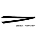 thumbnail image 4 of Unique Bargains 1 Pc Scarf Headband Solid Color Neck Scarf for Women Black, 4 of 5