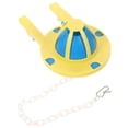 thumbnail image 4 of RENACLIPY Yellow Plastic Dual Flush Valve Replacement Kit with Toilet Flapper and Tank Seal for Home Use, 4 of 8