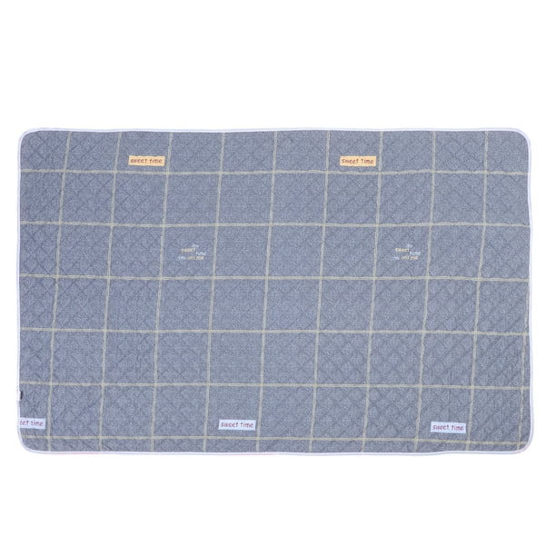 Protector de cama lavable para adultos, reutilizable, para incontinencia, para personas mayores, absorbente, para orinarse en la cama, protector de cama para personas mayores.