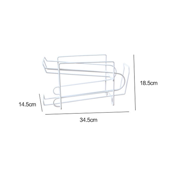 Cola Rack Fridge Refrigerator Cans Beer Rack Cola Storage Rack Double-Layer Cans Beer ...