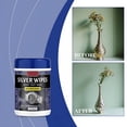 thumbnail image 4 of RAGUPEL Metal Cleaning Wipes for Removing Oxidation and Restoring Shine on Silverware Jewelry Tableware 1Pc Weighs 0.32 Lbs, 4 of 9
