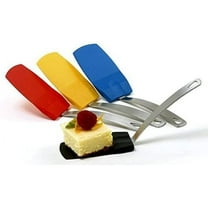 Norpro 18/10 Stainless Steel Heat-Resistant Flexible Nylon Head Mini Spatula - 4 Color Combo Pack