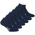 thumbnail image 1 of Diadora Calcetines de Deporte Unisex, Paquete de 6 - Calcetines Deportivos, Algodón Mercerizado, Logotipo, color sólido Azul oscuro 43-46, 1 of 2