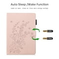 thumbnail image 4 of iPad 8th Gen Case 10.2", iPad 7th Generation Case Cover, Allytech PU Leather Blossom Design Smart Cover Auto Sleep Wake Slim Lightweight Shockproof Folio Stand Case for Apple iPad 10.2",Rosegold, 4 of 7