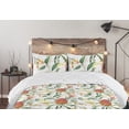 thumbnail image 5 of Ambesonne Floral Down Alternative Quilt Comforter, Australian Banksia Botanical, King, Laurel Green Multicolor, 5 of 5