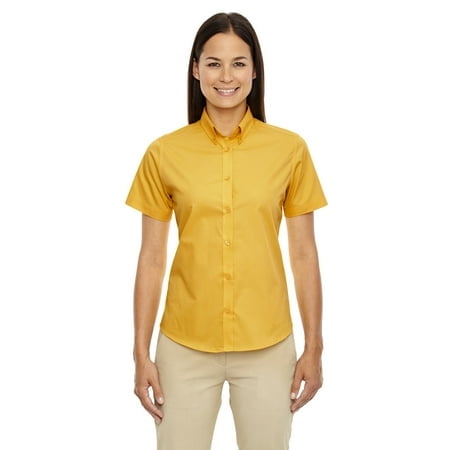 Ash City - Core 365 Ladies' Optimum Short-Sleeve Twill Shirt