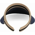 thumbnail image 5 of Women Summer Sun Hat Lady's Portable Beach Visor Bowknot Straw Hat, 5 of 5
