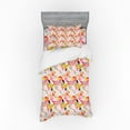 thumbnail image 1 of Ambesonne Abstract Bedding Set 3 Pcs, Modern Patchwork Polka Dot, Twin, Multicolor, 1 of 3