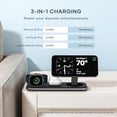 thumbnail image 3 of Satechi Qi2 Trio Wireless Charging Pad, 3 in 1 Wireless Charging Station, Qi2 15W Fast Charger for iPhone 17/16/15/14/13/12, 5W for AirPods and 5W for Apple Watch, 3 of 6