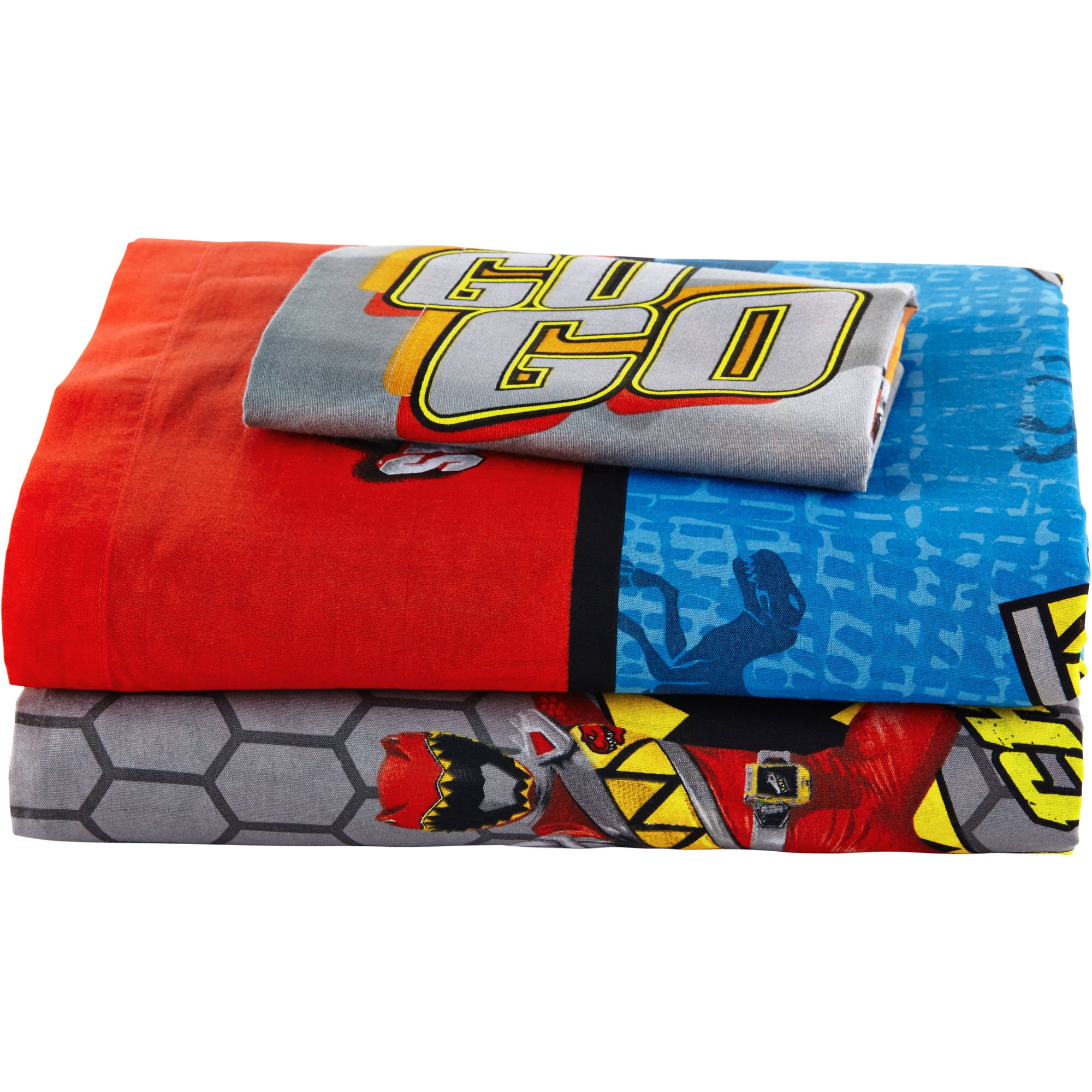 Power Rangers Dino Charge Twin Sheet Set Walmart Com