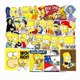 thumbnail image 2 of Pegatinas de anime de vinilo impermeables de Los Simpson, 100 unidades/lote, 2 of 3