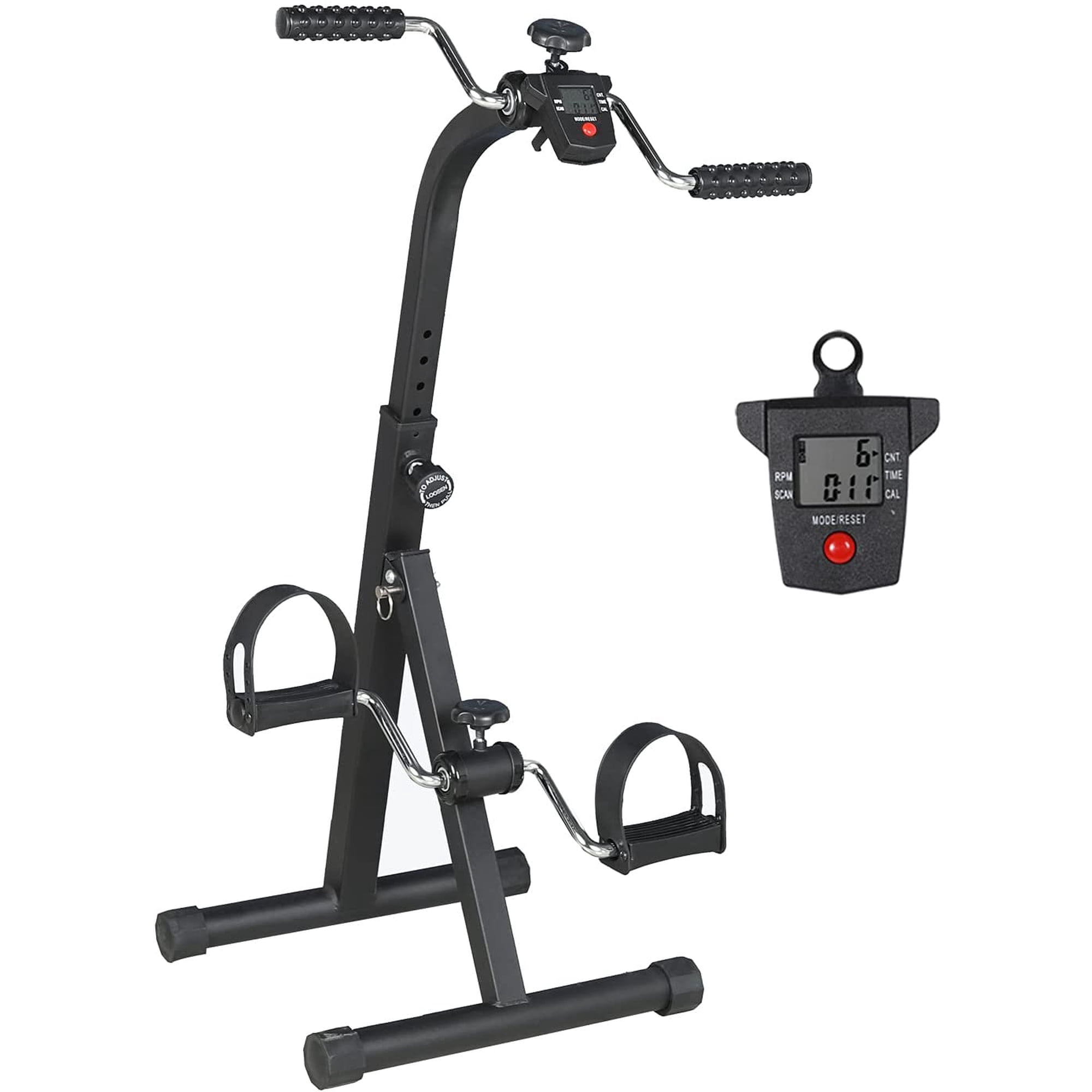 VIVIJASON Pedal Exerciser Bike, Metal & Plastic, 11 lb