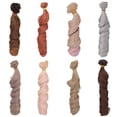 thumbnail image 1 of Longitud 15 cm Longitud horizontal 100 cm Accesorios para muñecas Rizos Peluca de fibra sintética Cabello para pelucas de muñecas Alta temperatura,8PCS. Afortunado Sencillez, 1 of 5