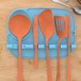 thumbnail image 4 of CNKOO Pot Lid Holder Storage Keep Tidy Practical Drainage 5 Slots Spatula Spoon Rack, 4 of 5