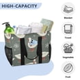 thumbnail image 3 of FORMRS Tote Bag for Women Large Capacity Canvas Travel Foldable Carry On Shopping Handbag, Winter Goose, 3 of 8