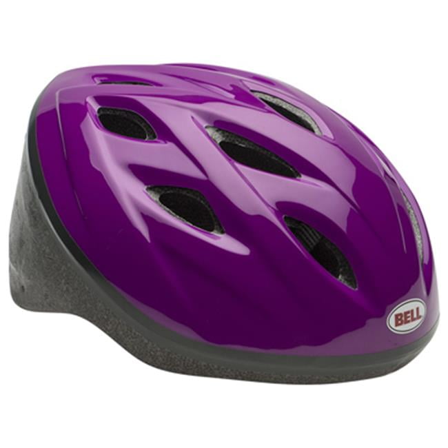 girls purple helmet