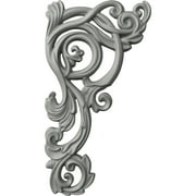Ekena Millwork 15 3/8"W x 8 3/8"H x 1"P Avery Onlay, Left