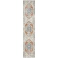 thumbnail image 2 of Nourison Astra Machine Washable Persian Grey/Multi 2'2" x 12' Area Rug (2x12), 2 of 8