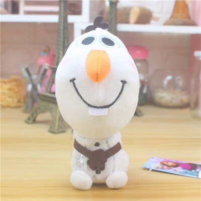 Muñeco de peluche de Olaf de 16cm, muñeco de peluche suave Kawaii con personaje de dibujos animados de Frozen de Disney para niños zhangmengya LED