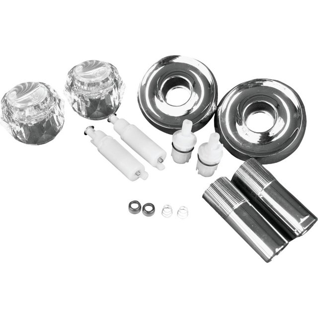 Danco Delta Chrome Remodeling Tub & Shower Trim Kit, 2Handle 10887