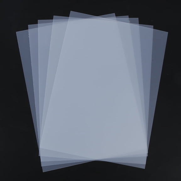 Translucent Heat Shrink Sheet, Heat Shrink Paper Film, Easy To Use For Hanging Decorations Ornaments 20.3x27.8 Cm